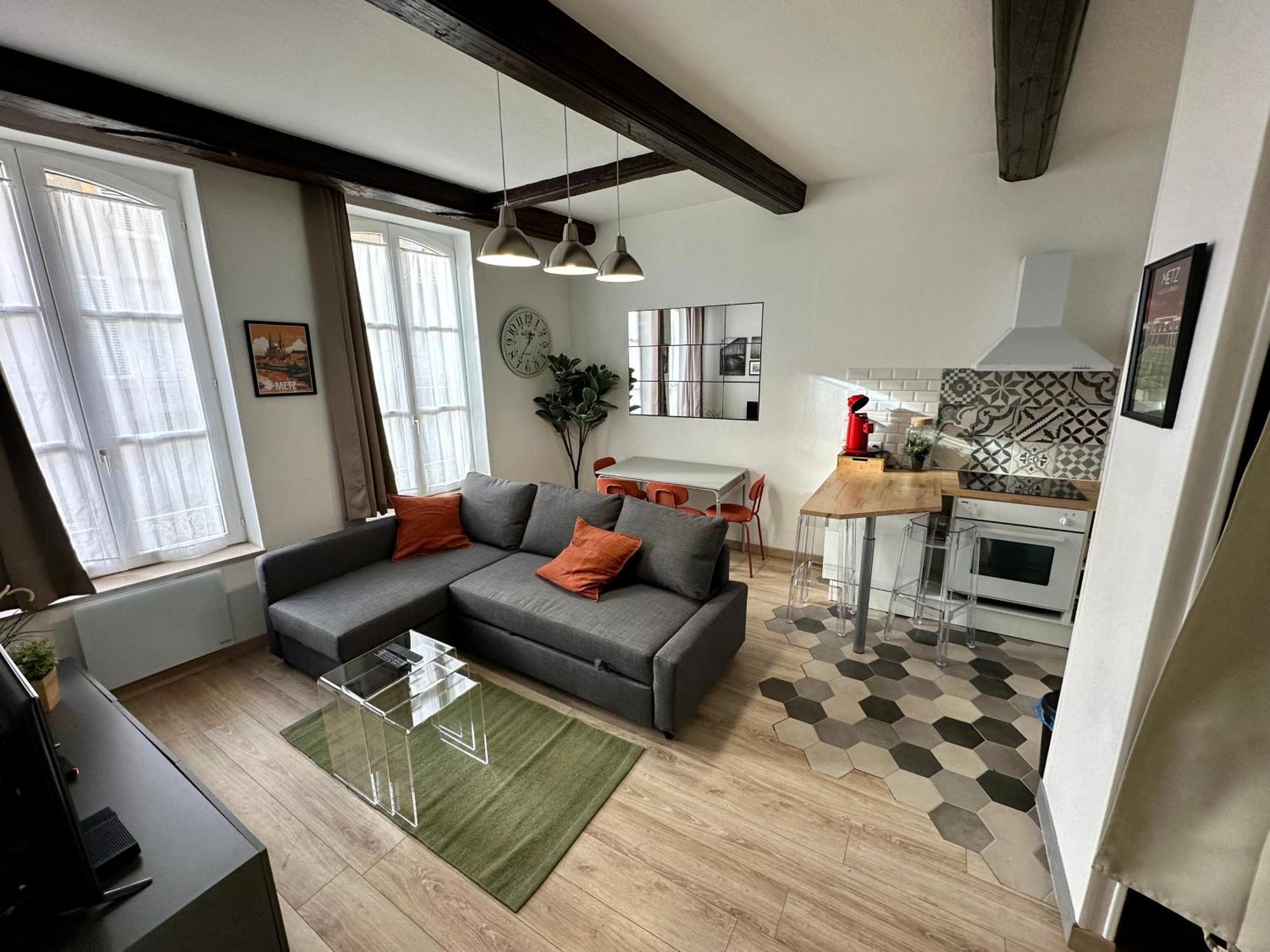 Ferienwohnung Lecathedrale : F2 Au Coeur De Metz ! Exterior foto